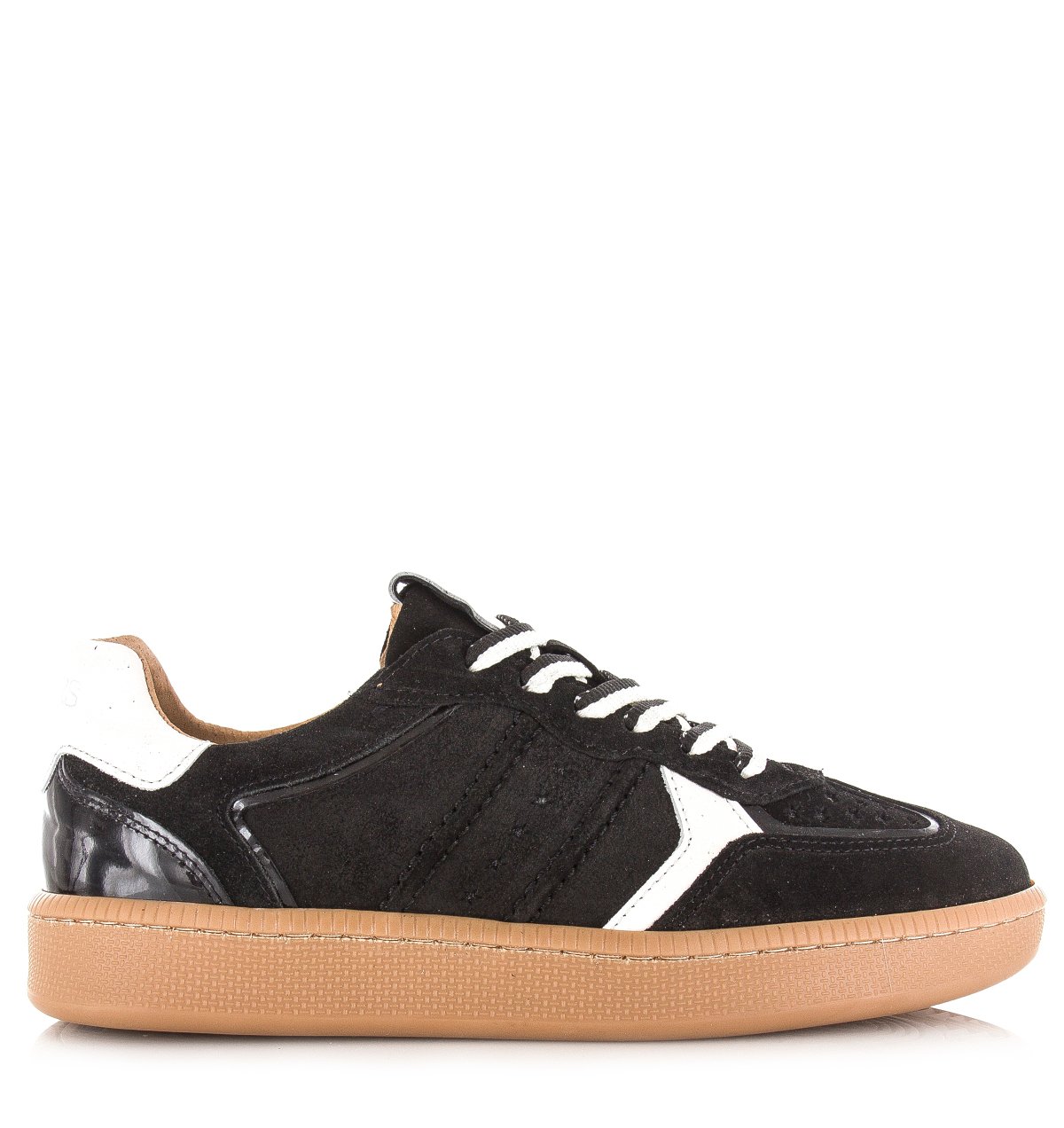 DWRS Mirabel dames sneakers zwart Suede Dames