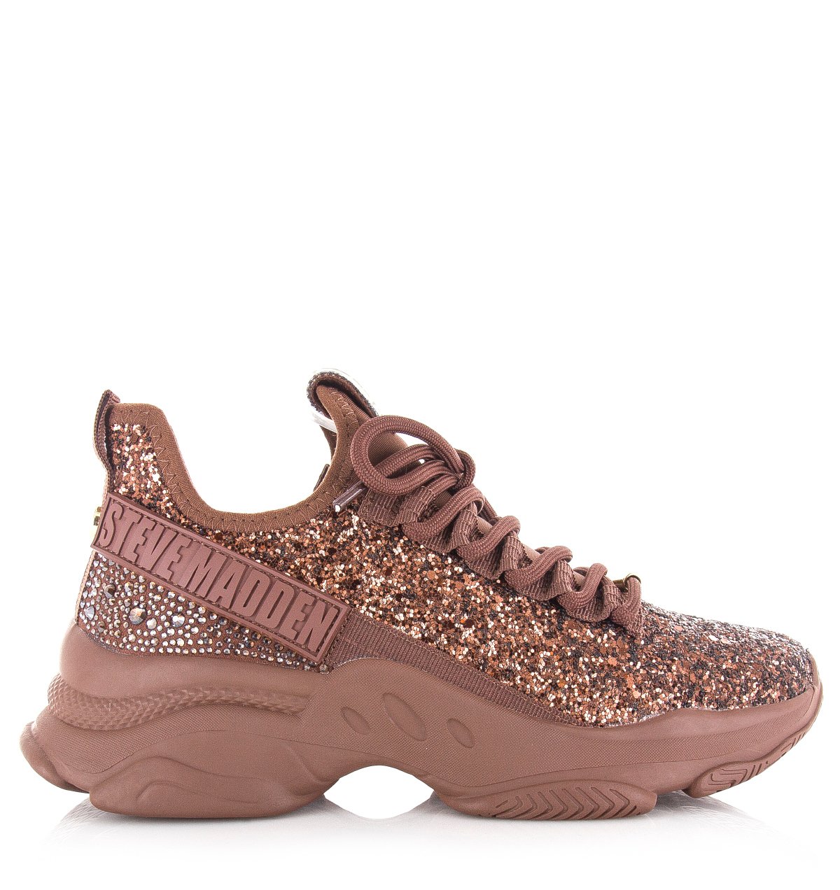 Steve Madden Maxilla G brown glitter Synthetisch Dames