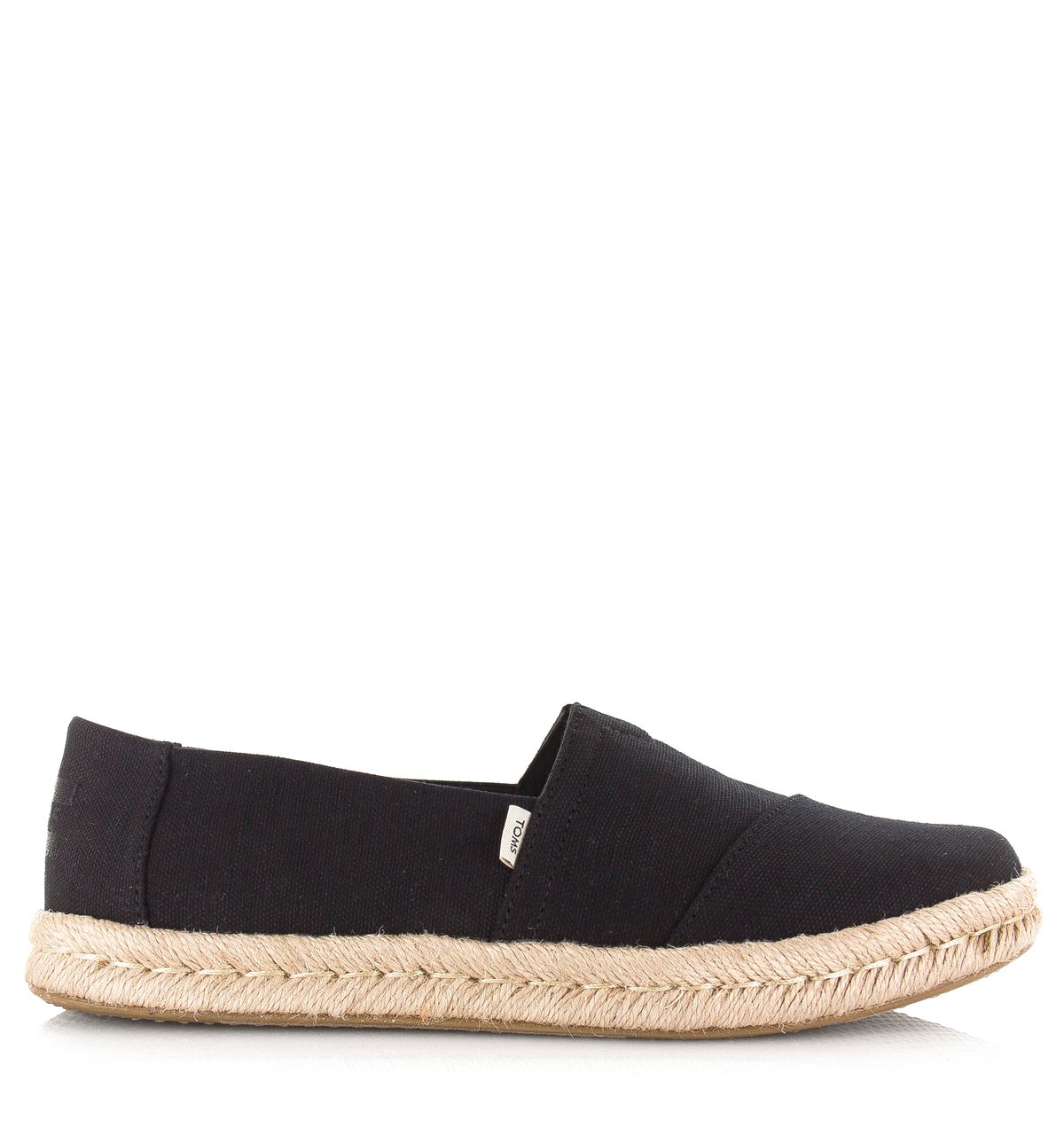 Toms Alpargata Rope 2.0 | Black Katoen Dames