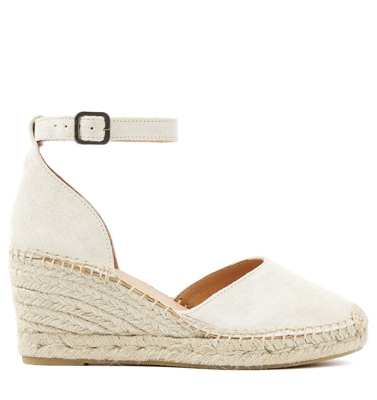 VIA VAI Flora Braid beige espadrilles Leer Dames