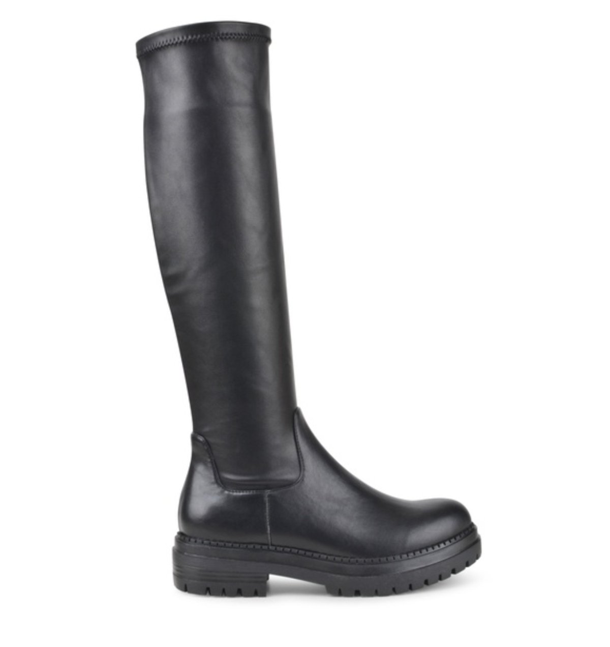 Stretch Laarzen Leerlook Dames