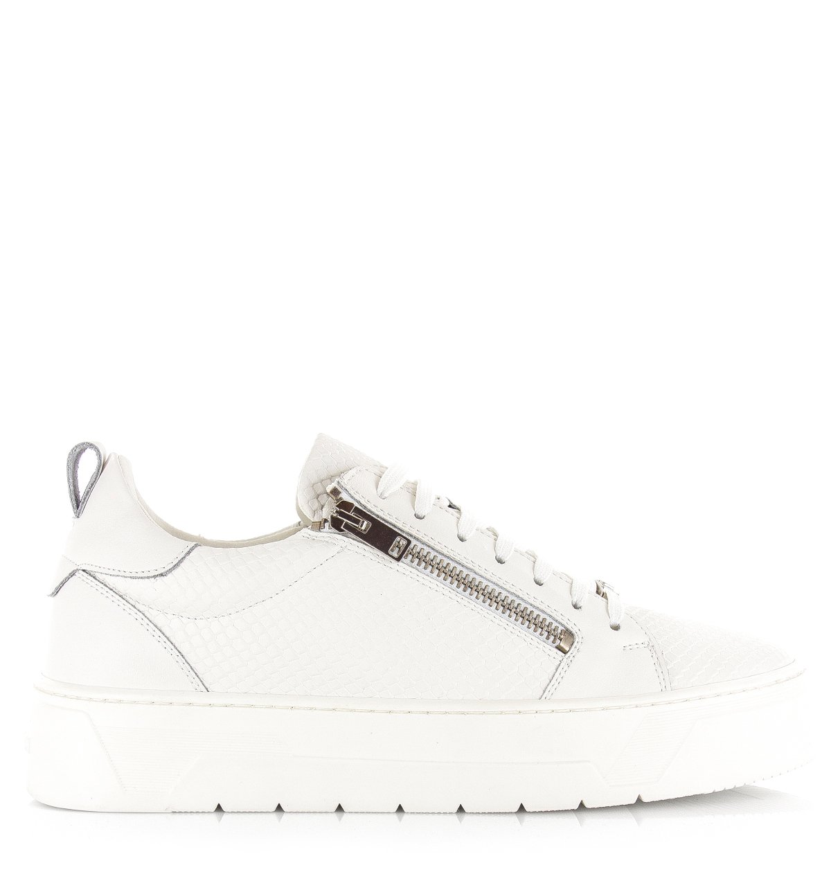 Antony Morato Zipper sneakers wit Leer Heren