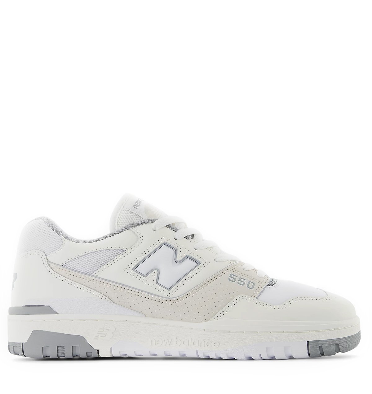 New Balance 550 white sea salt Suede Unisex