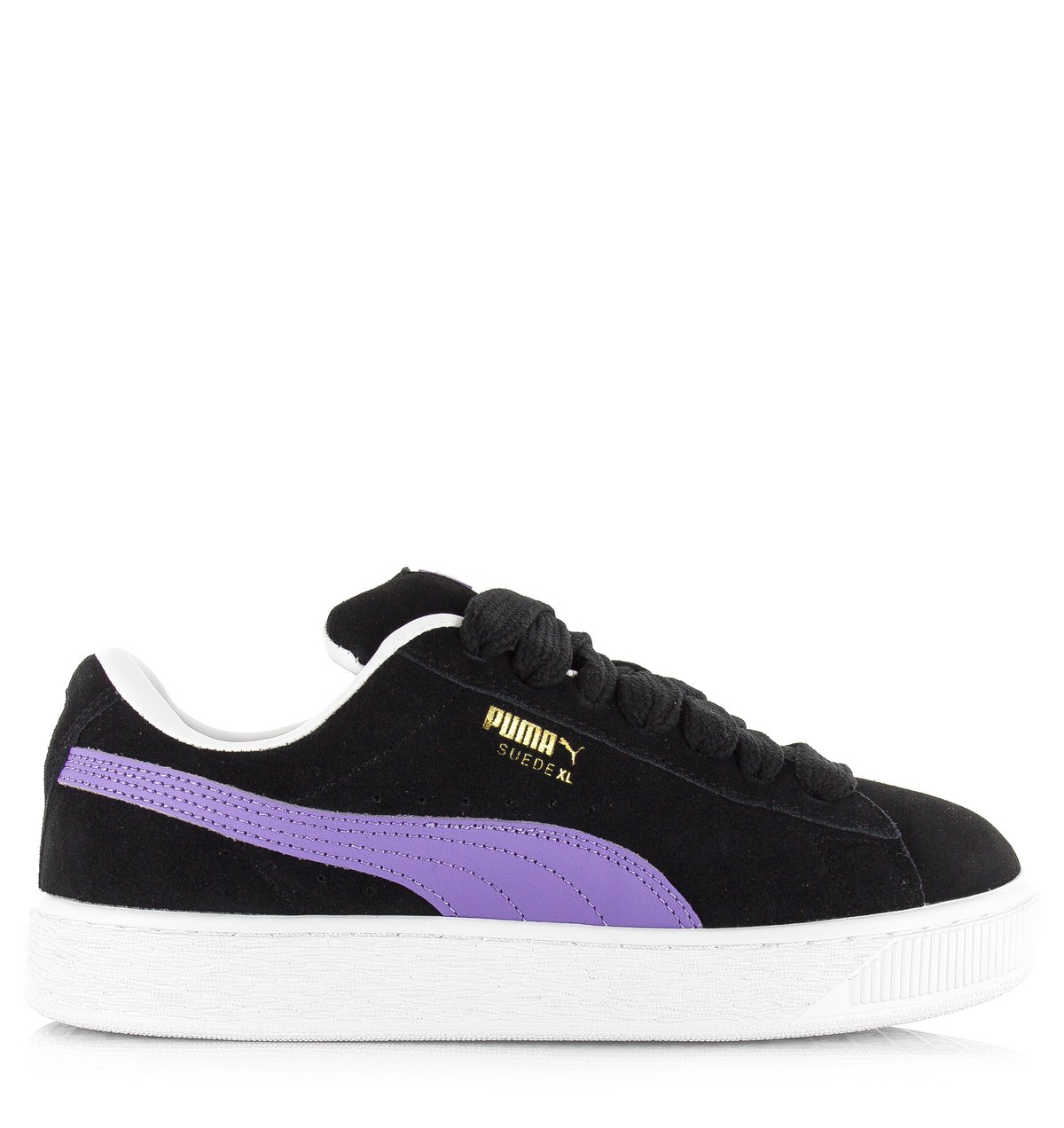PUMA Suede XL | Black Lavender Alert Suede Unisex