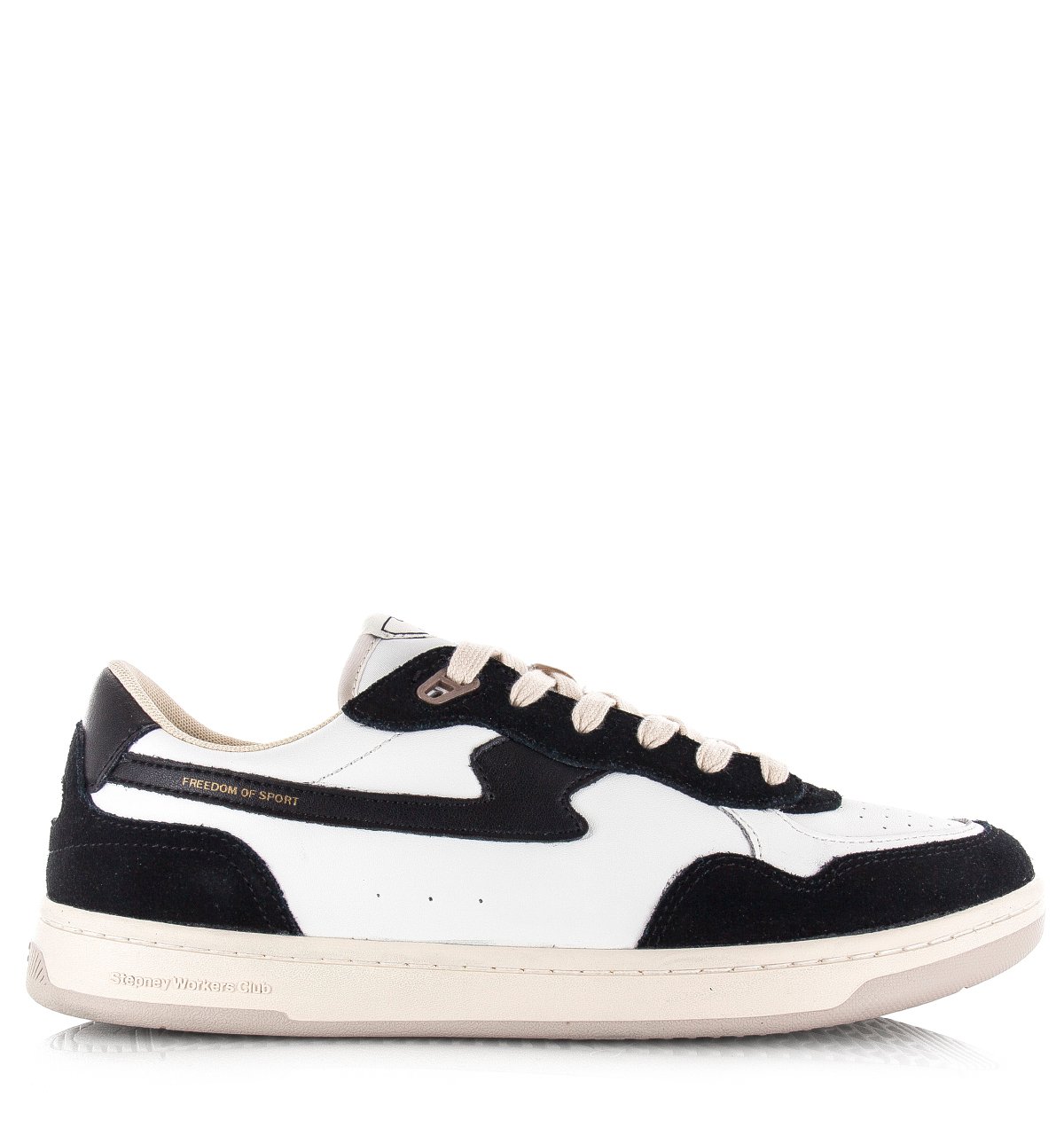 S.W.C Pro Cup 01 S Strike black white Leer Unisex