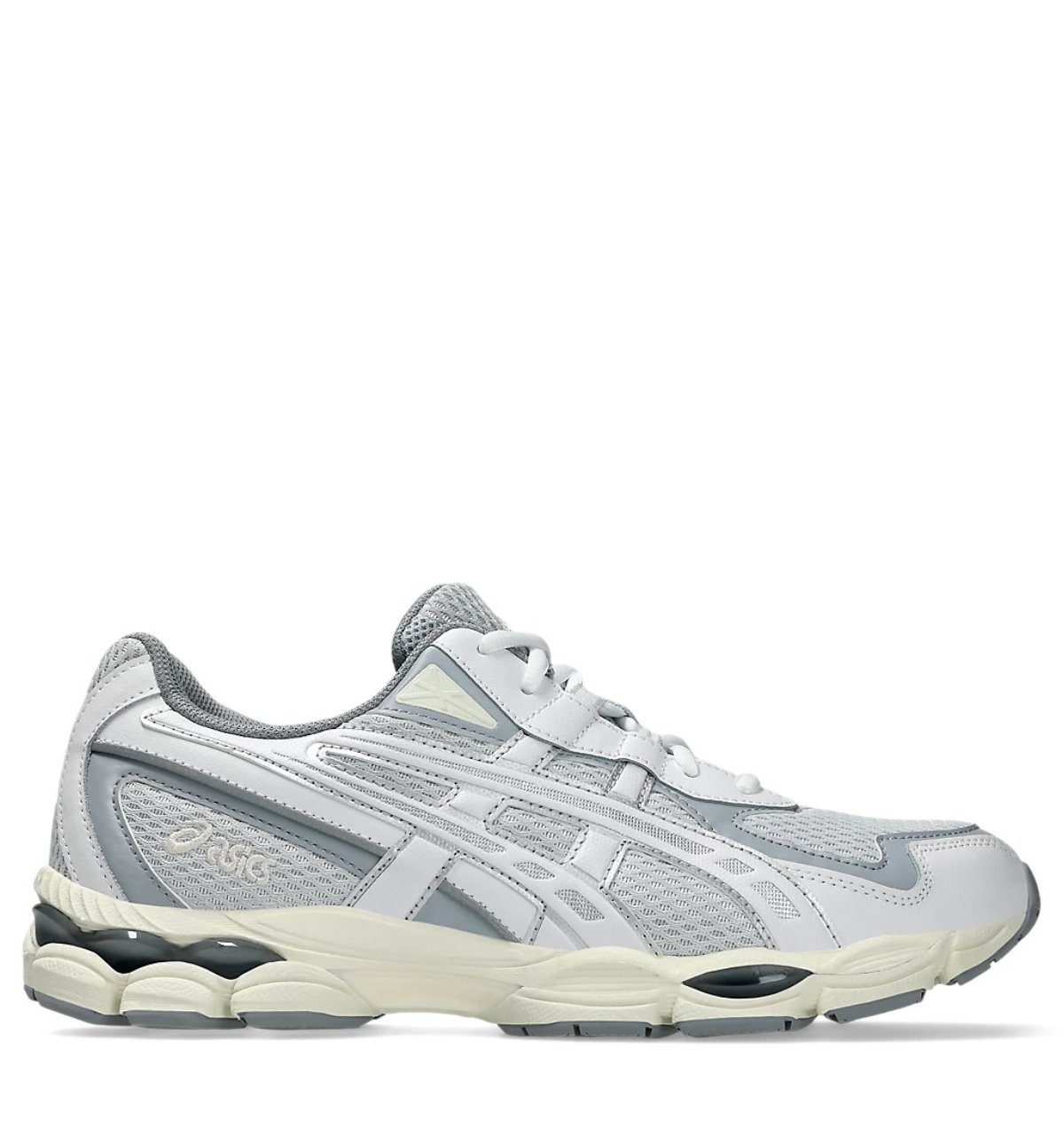 ASICS GEL NYC 2055 glacier grey white Leer Unisex