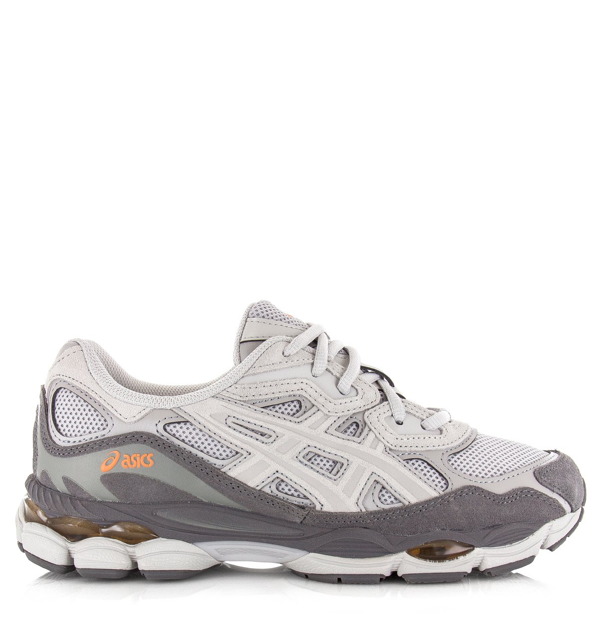 ASICS GEL NYC cloud grey cement grey Suede Unisex