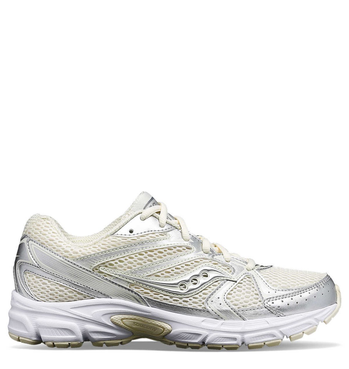 Saucony Ride Millennium cream silver Mesh Unisex