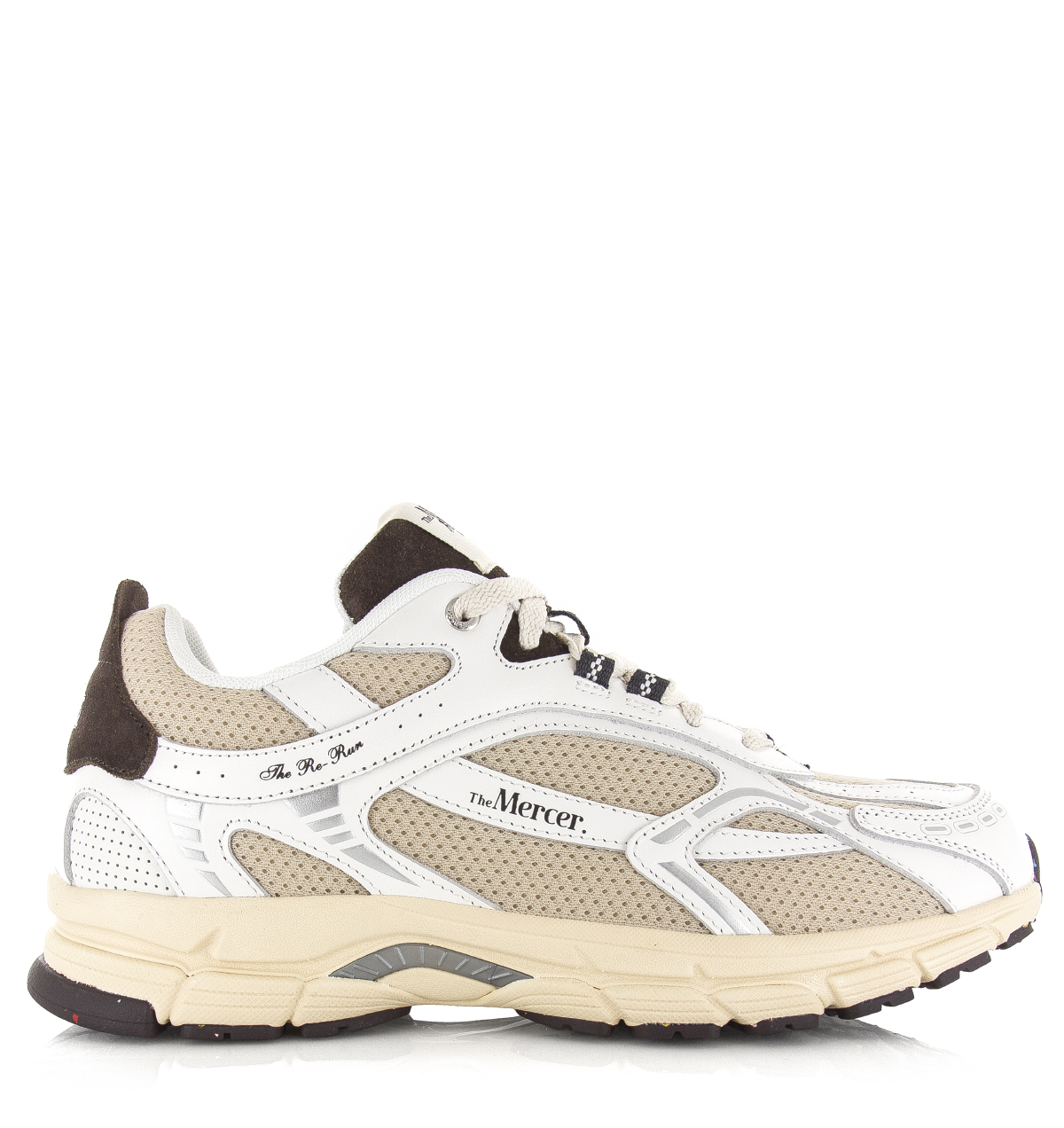 Mercer The Re Run Vintage white brown Leer Unisex