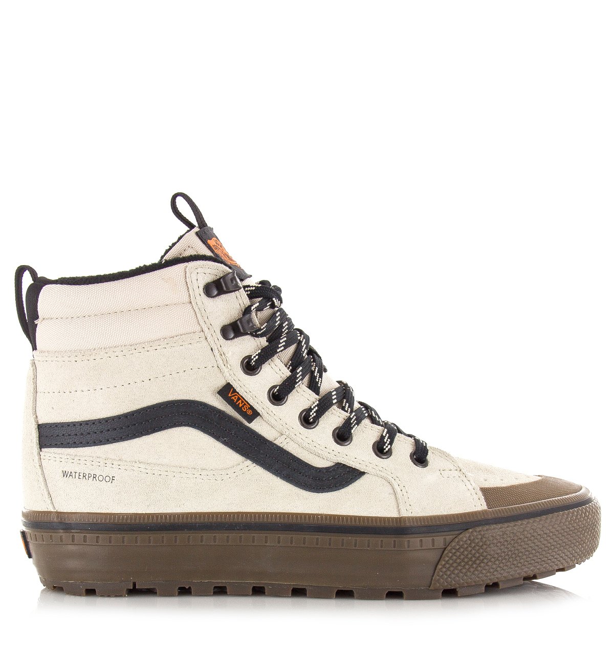 Vans MTE Sk8 Hi Waterproof oatmeal black Suede Unisex