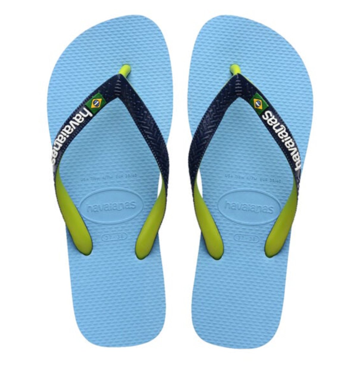 Havaianas Brasil Mix | Lavender Blue Rubber Unisex