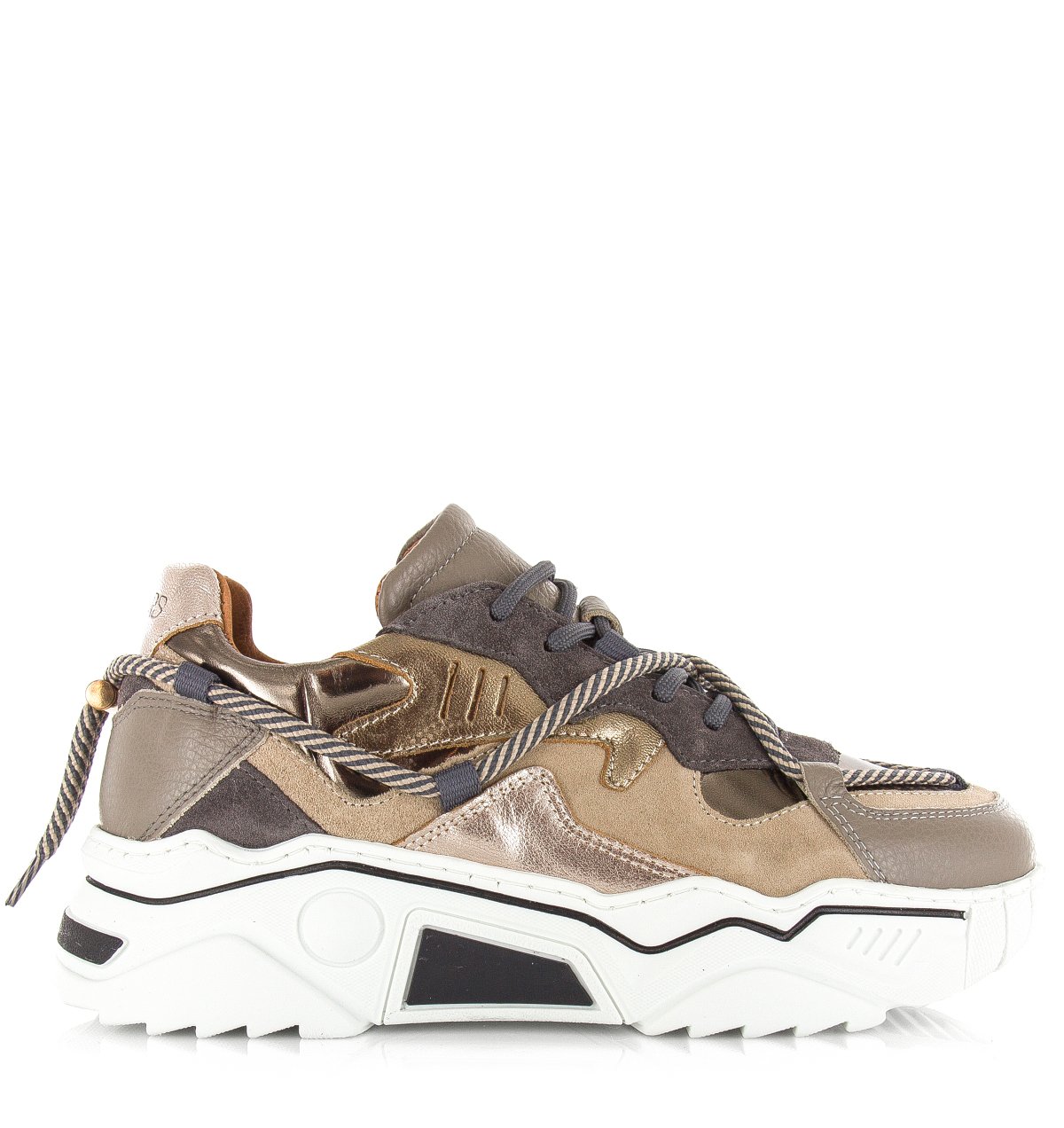 DWRS Jupiter elefante smoke sneakers Leer Dames