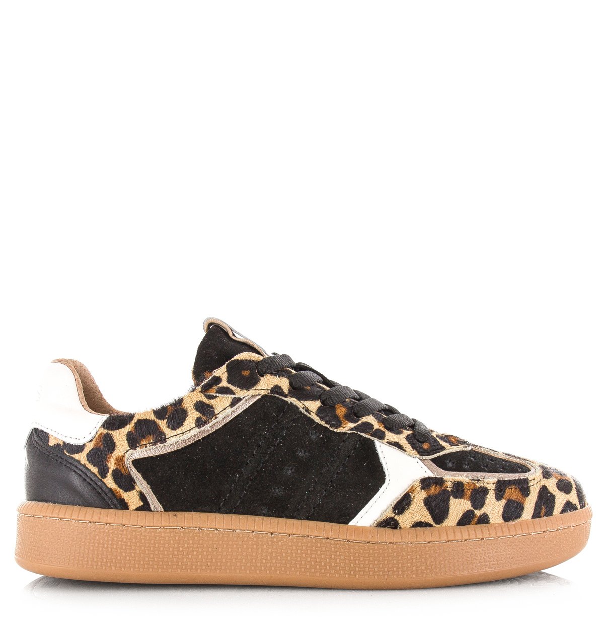 DWRS Mirabel leopard hair on Suede Dames