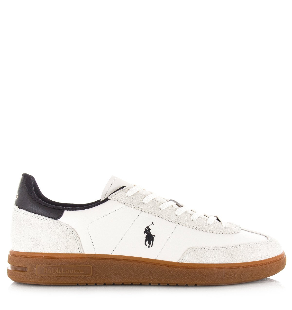 Polo Ralph Lauren Bedford white black Leer Unisex
