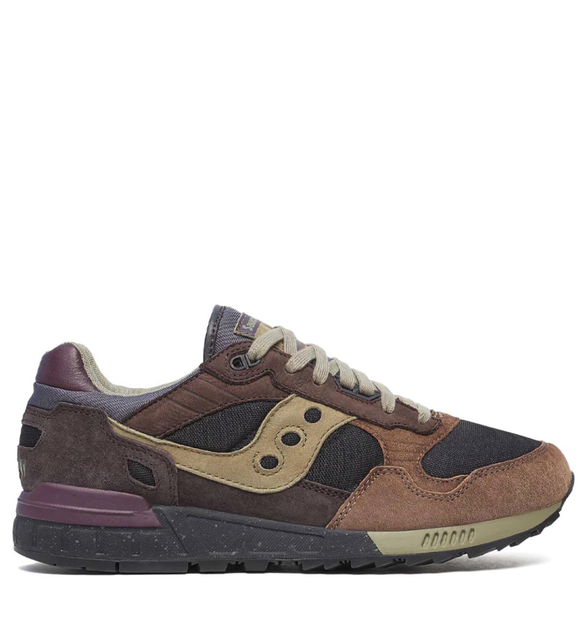 Saucony Shadow 5000 dark grey plum Mesh Unisex