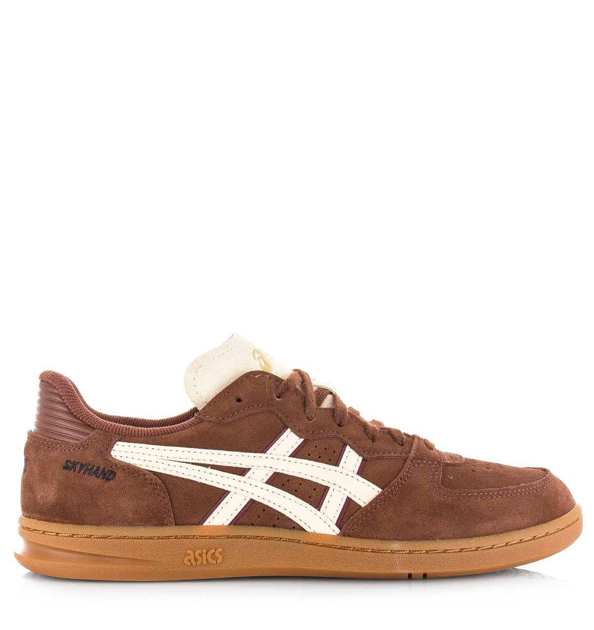 ASICS Skyhand OG reddish brown oatmeal Suede Unisex
