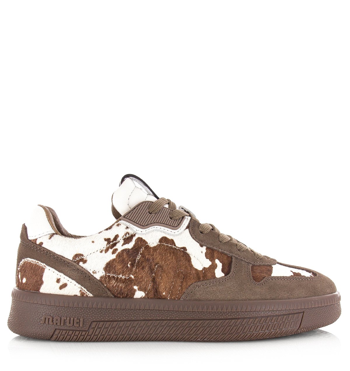 Maruti Yale sneakers Hairon Cow almond Leer Dames