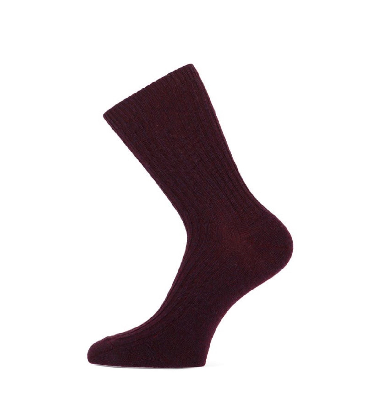 Marcmarcs sokken cashmere aubergine Textiel Unisex