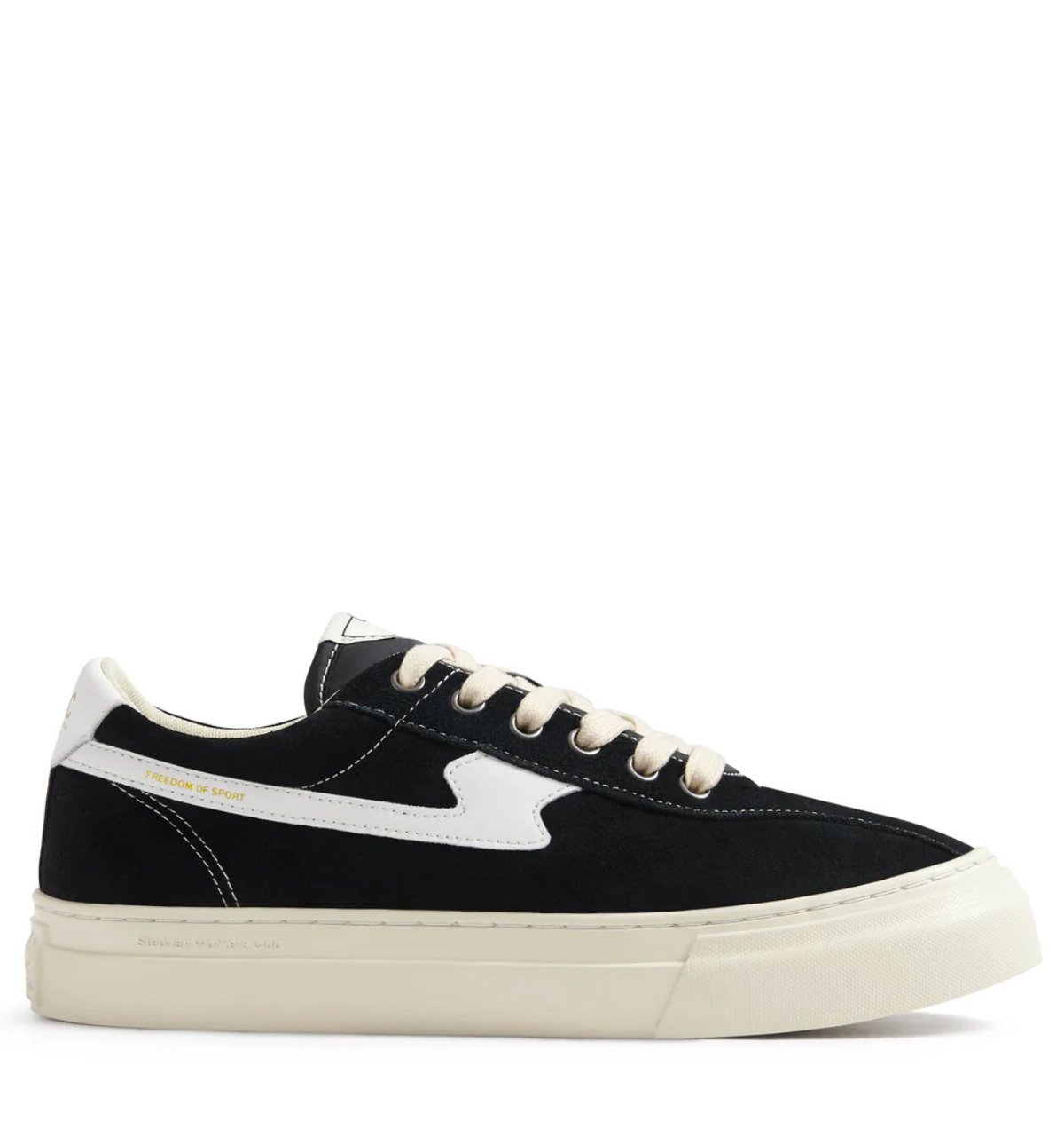 S.W.C Dellow S Strike cup black white Suede Unisex