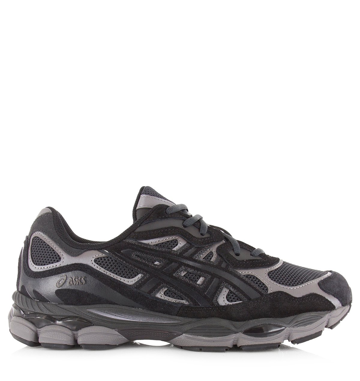 ASICS GEL NYC Graphite Grey Black Mesh Unisex
