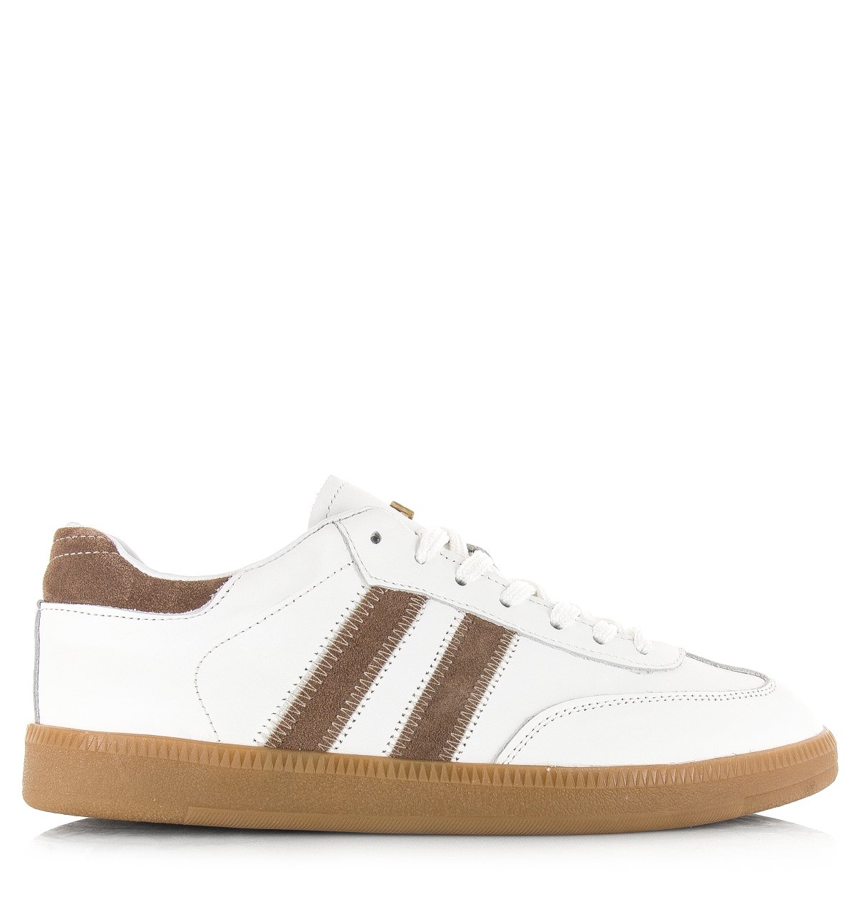 Babouche Yoyo white lever Leer Dames