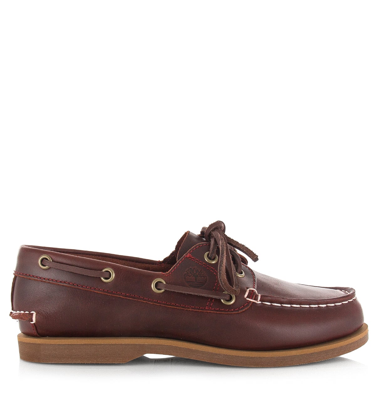 Timberland Classic Boat shoe burgundy Leer Dames