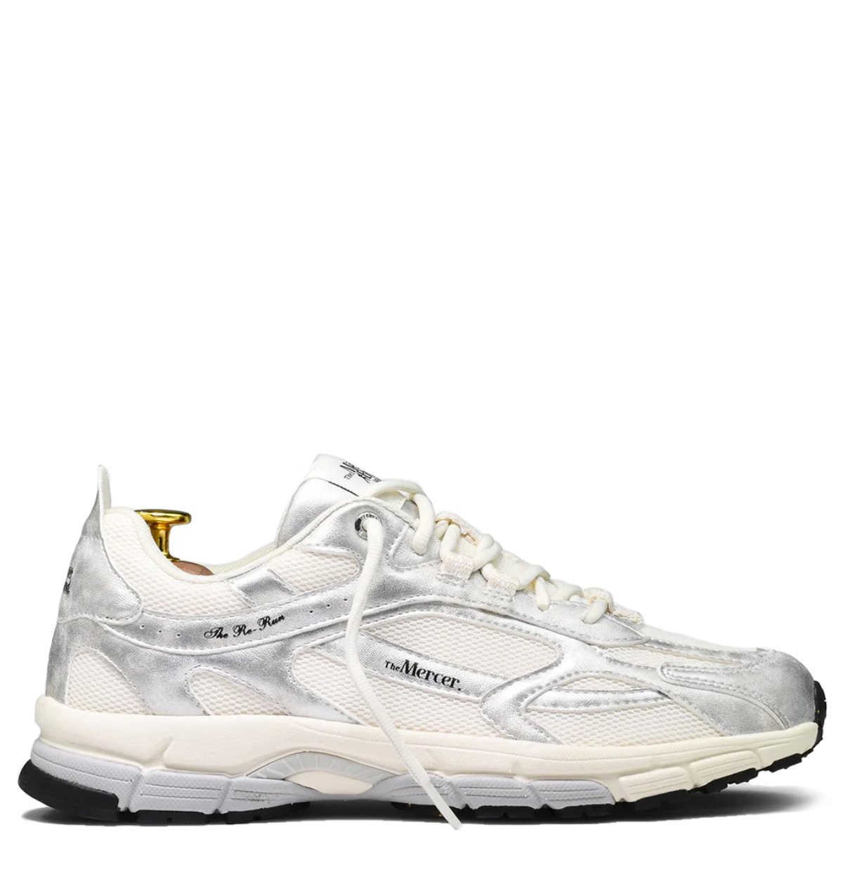 Mercer The Re Run Metallic silver Mesh Dames