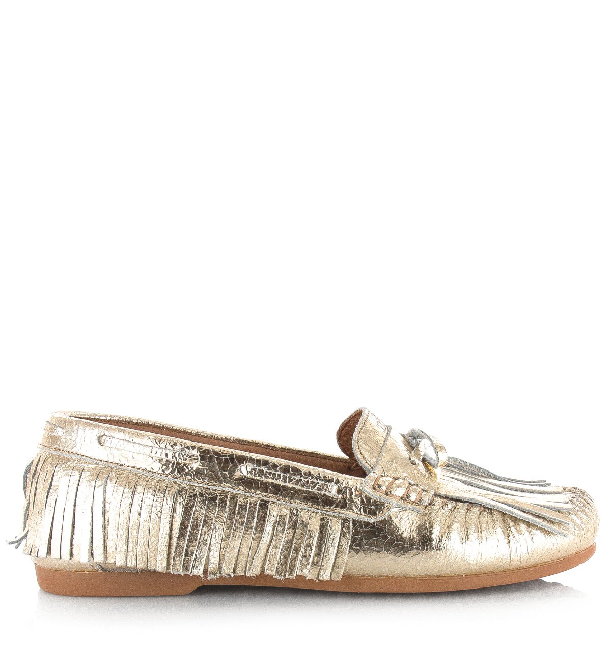 DWRS Parral crackled champagne Leer Dames
