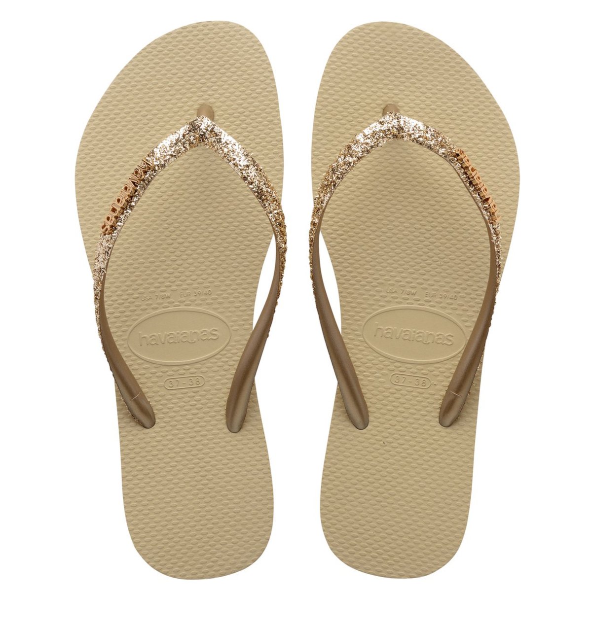 Havaianas Slim glitter II Rubber Dames