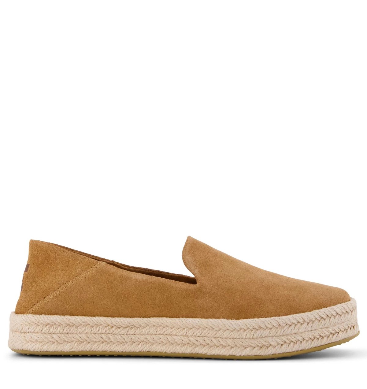 TOMS Carolina medium brown instappers Suede Dames