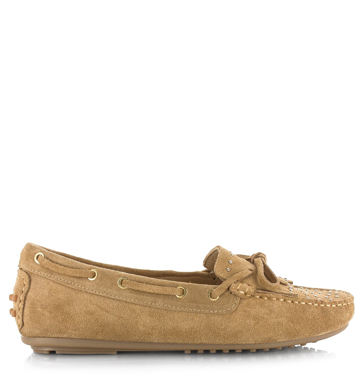 Babouche Ixia camel mocassins Suede Dames