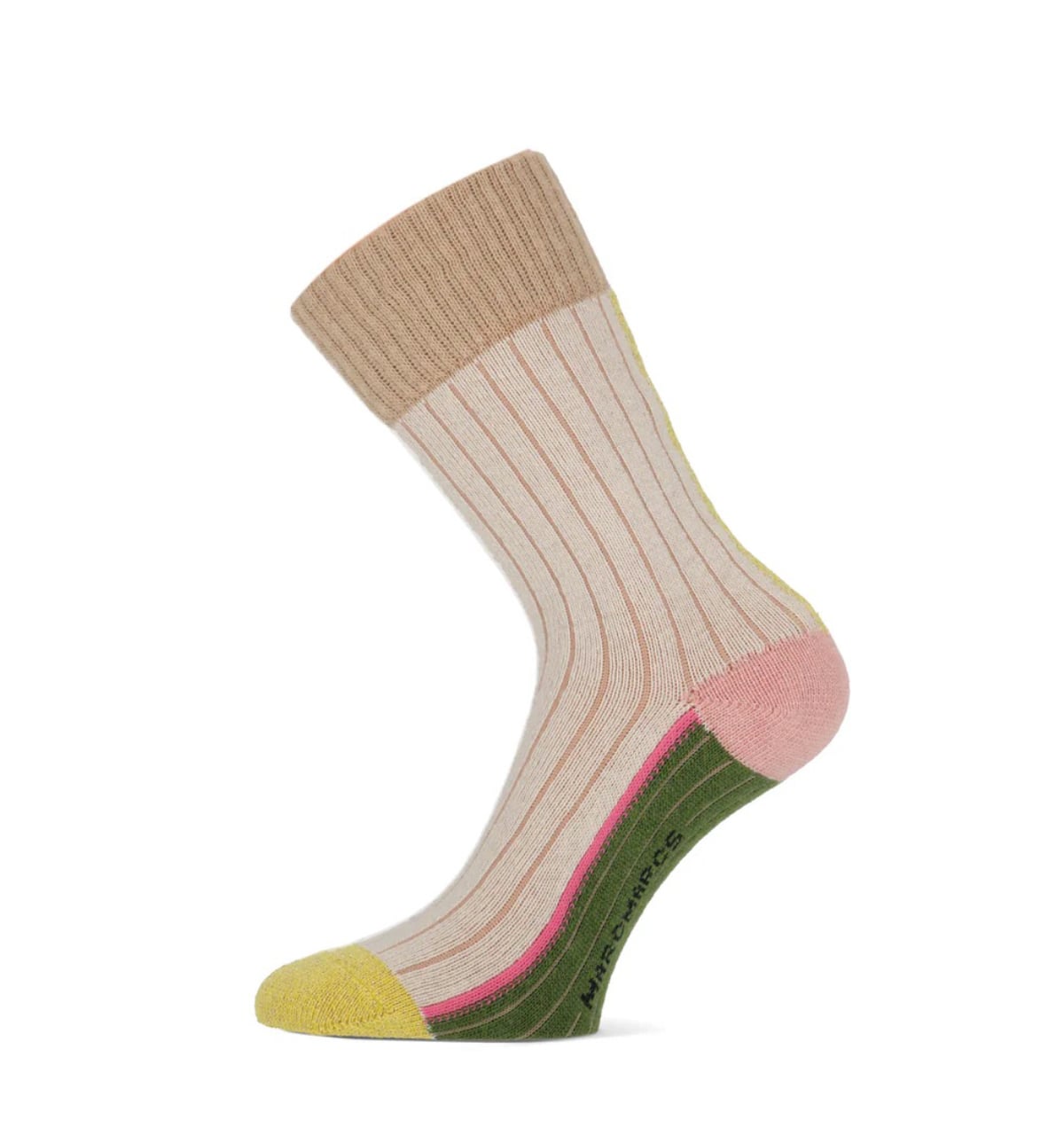MarcMarcs Isabella sokken beige Textiel Unisex