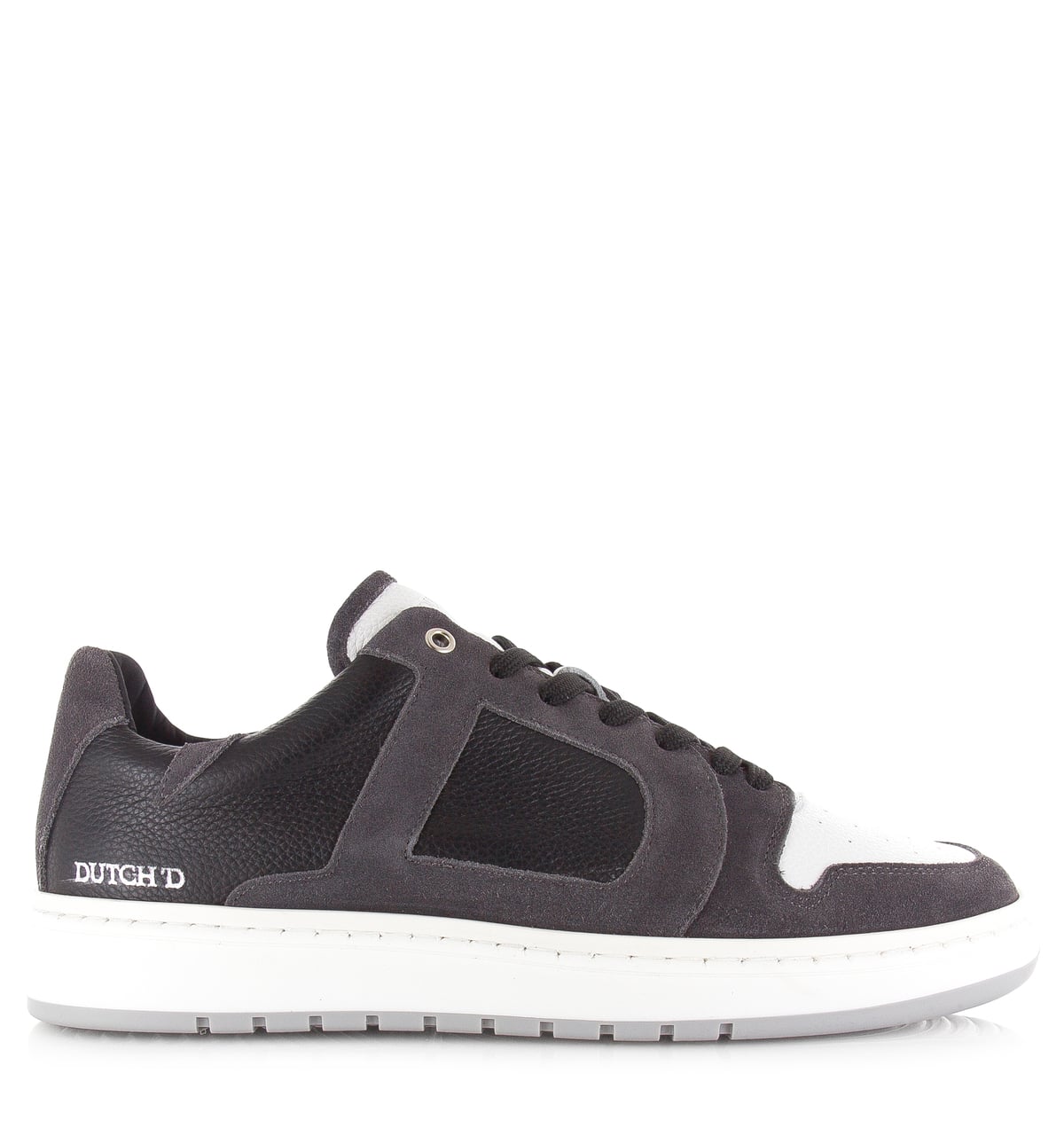 Dutch'D Rune Stone Grey Suede Heren