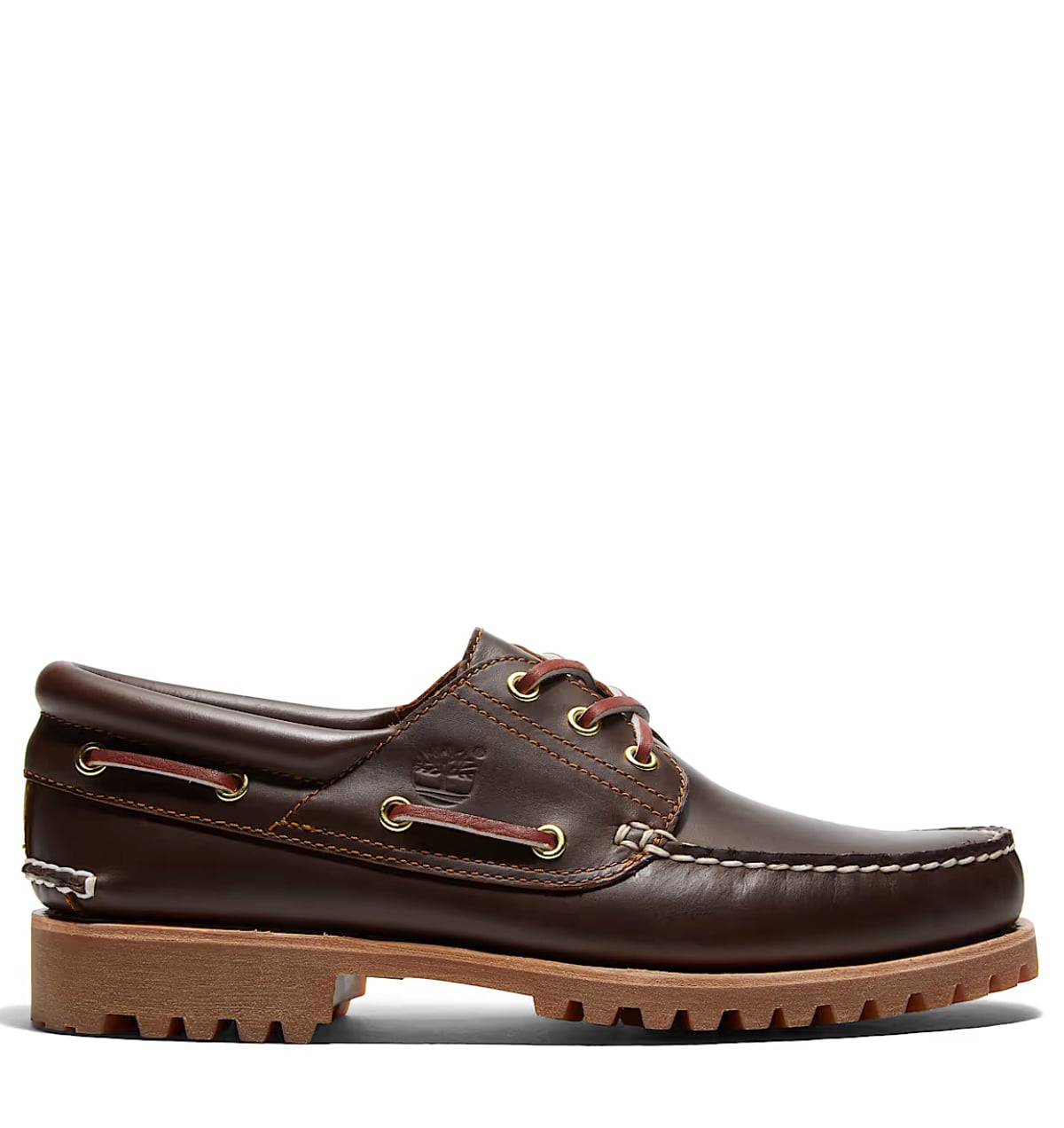 Timberland Authentic boat shoe brown Leer Heren