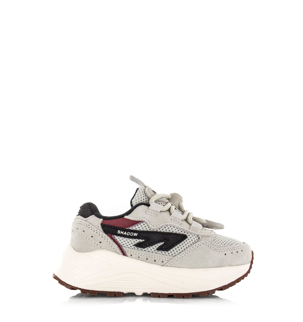 Hi Tec kids Shadow Lace star white black Suede Kinderen