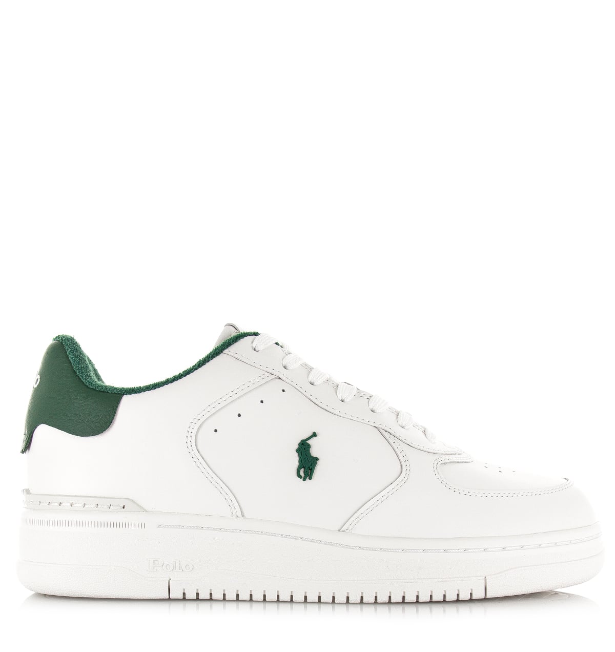 Polo Ralph Lauren Masters Court green Leer Unisex