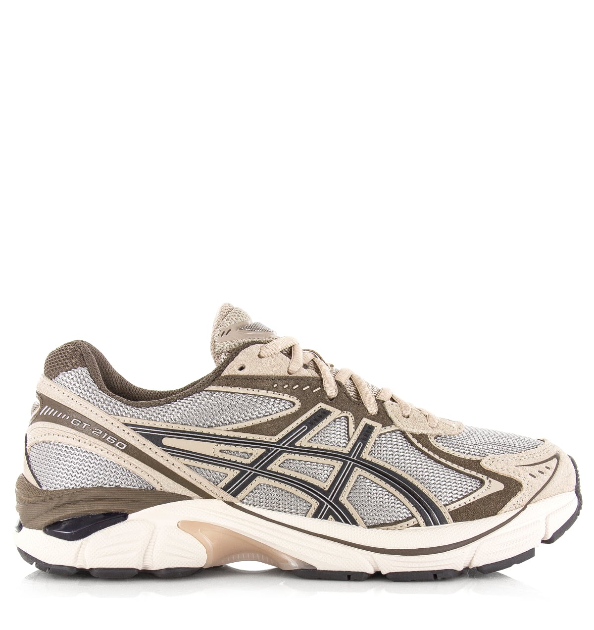 ASICS GT 2160 Cement Grey Graphite Grey Mesh Unisex