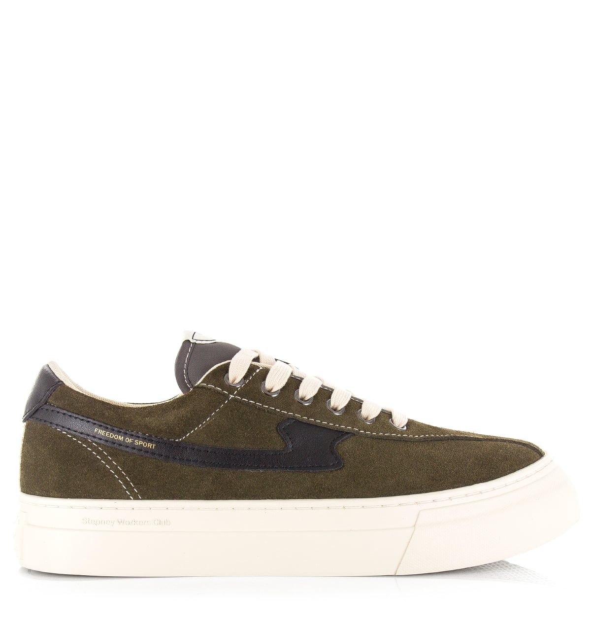 S.W.C Dellow S Strike cup suede woodland Suede Unisex