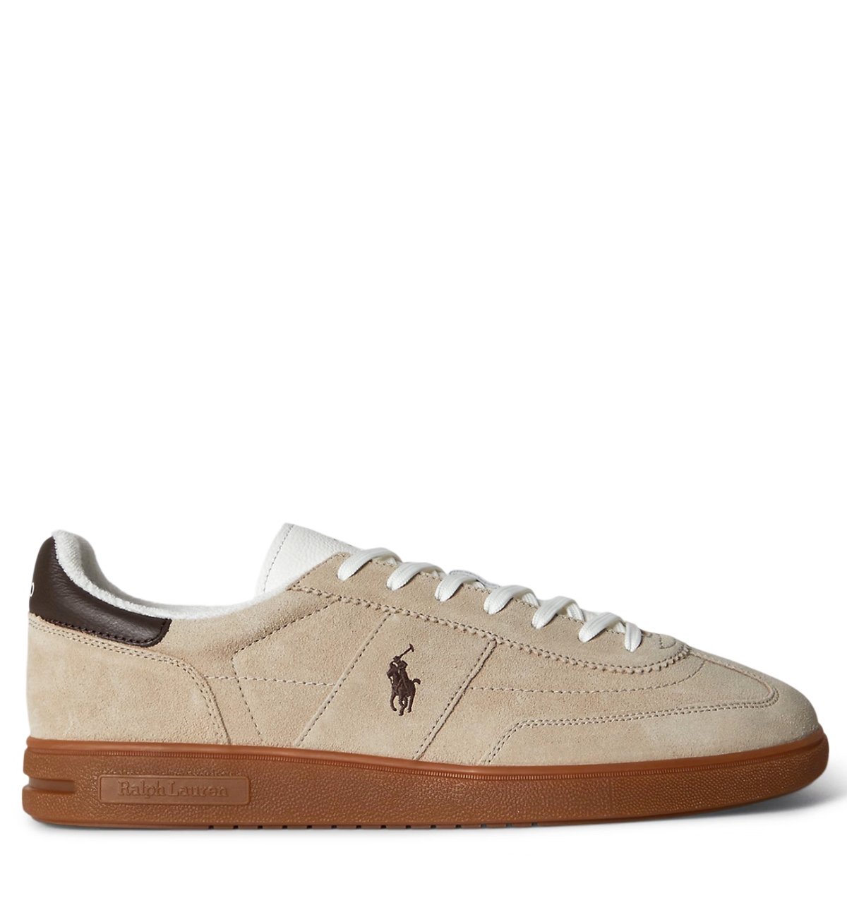 Ralph Lauren Bedford milkshake brown Suede Unisex
