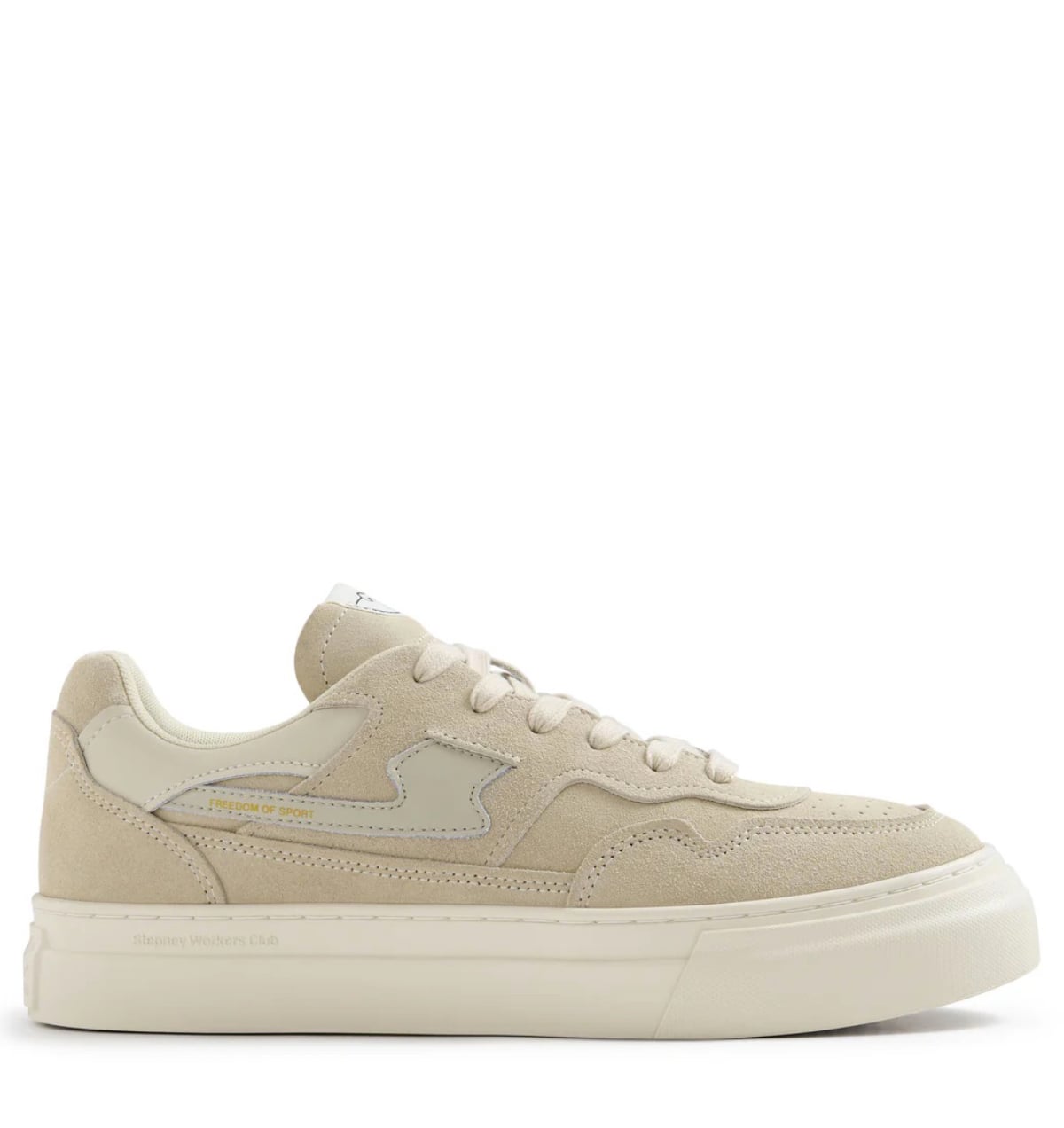 S.W.C Pearl II S Strike Suede Oat Suede Unisex