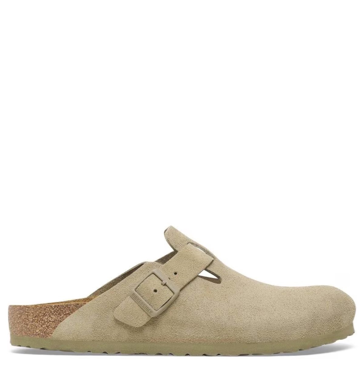 BIRKENSTOCK Boston | faded khaki Suede Unisex