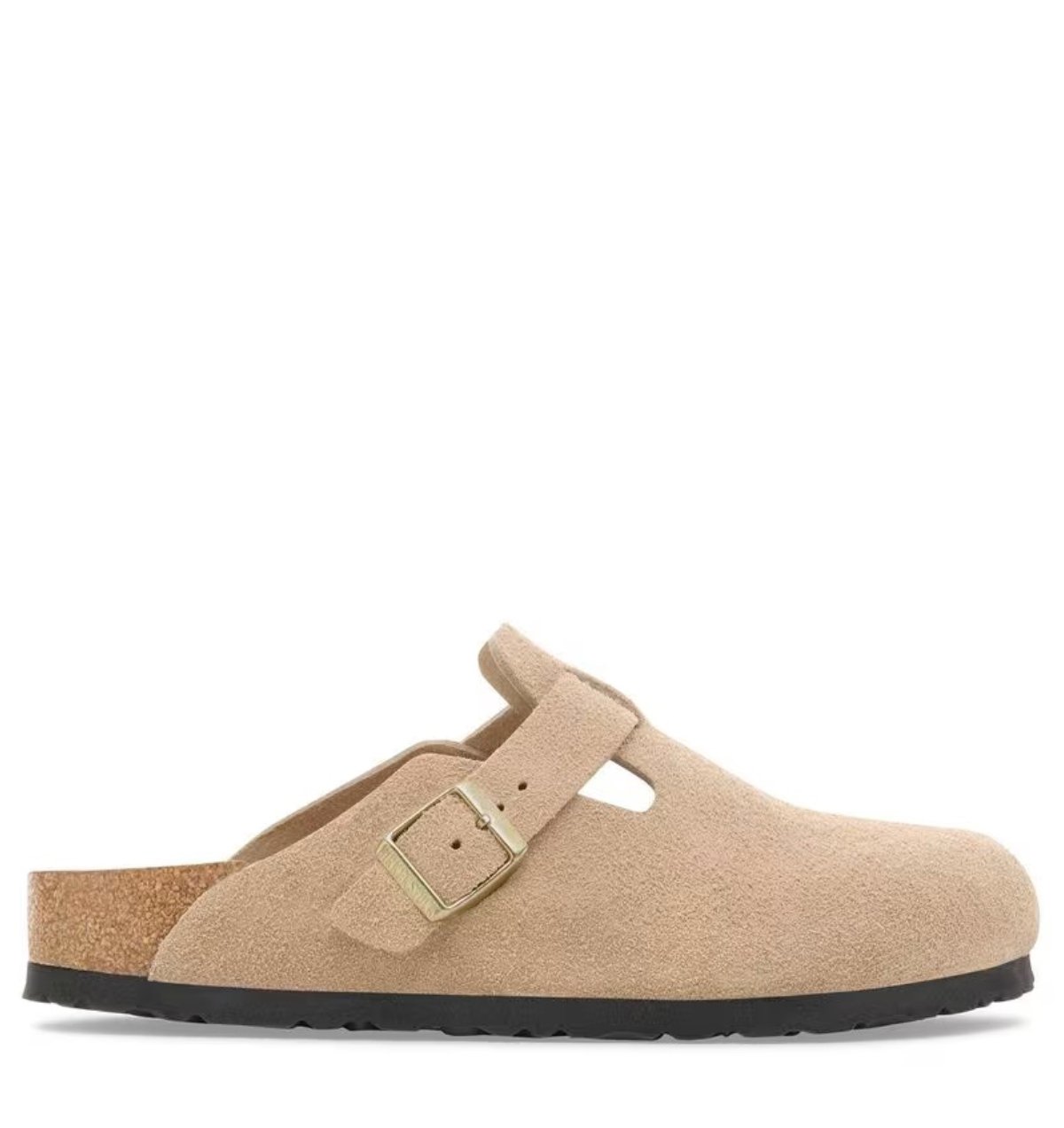 BIRKENSTOCK Boston | suede sand castle Suede Unisex