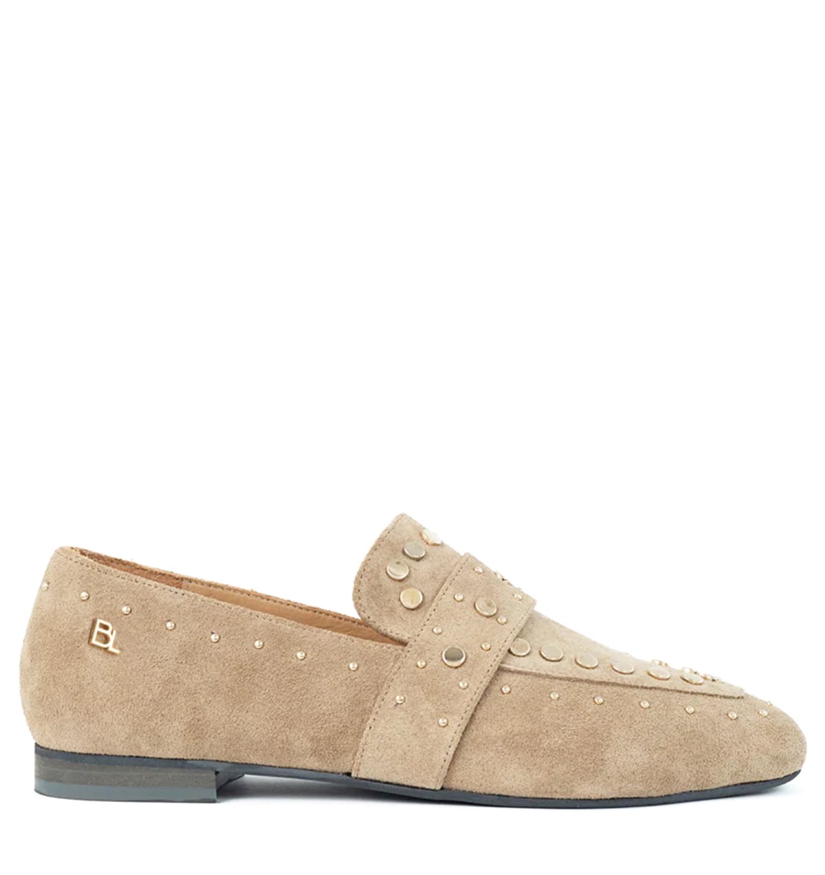 Babouche Nien loafers beige Suede Dames afbeelding