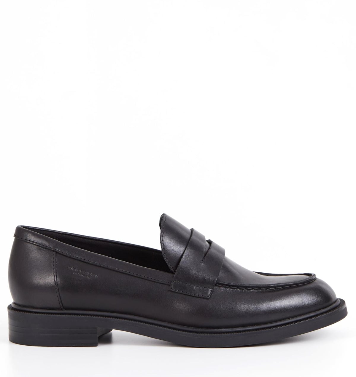 Vagabond Amina loafers black Leer Dames – Zwart