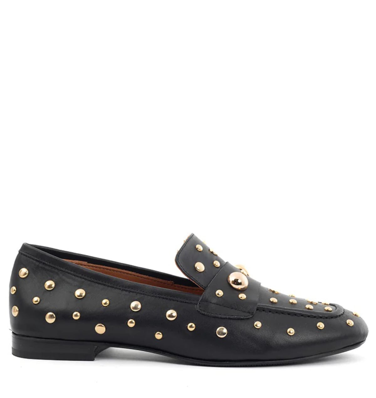 Babouche Tilly dames loafers black Leer Dames afbeelding 1