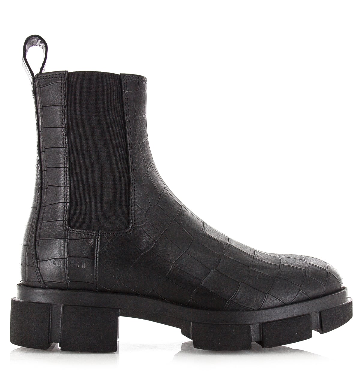 Copenhagen Studios CPH570 croco black Leer Dames – Zwart