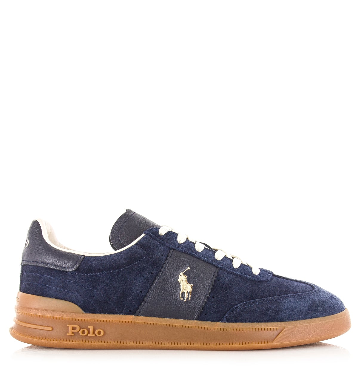 Polo Ralph Lauren Heritage Aera navy Suede Heren – Blauw