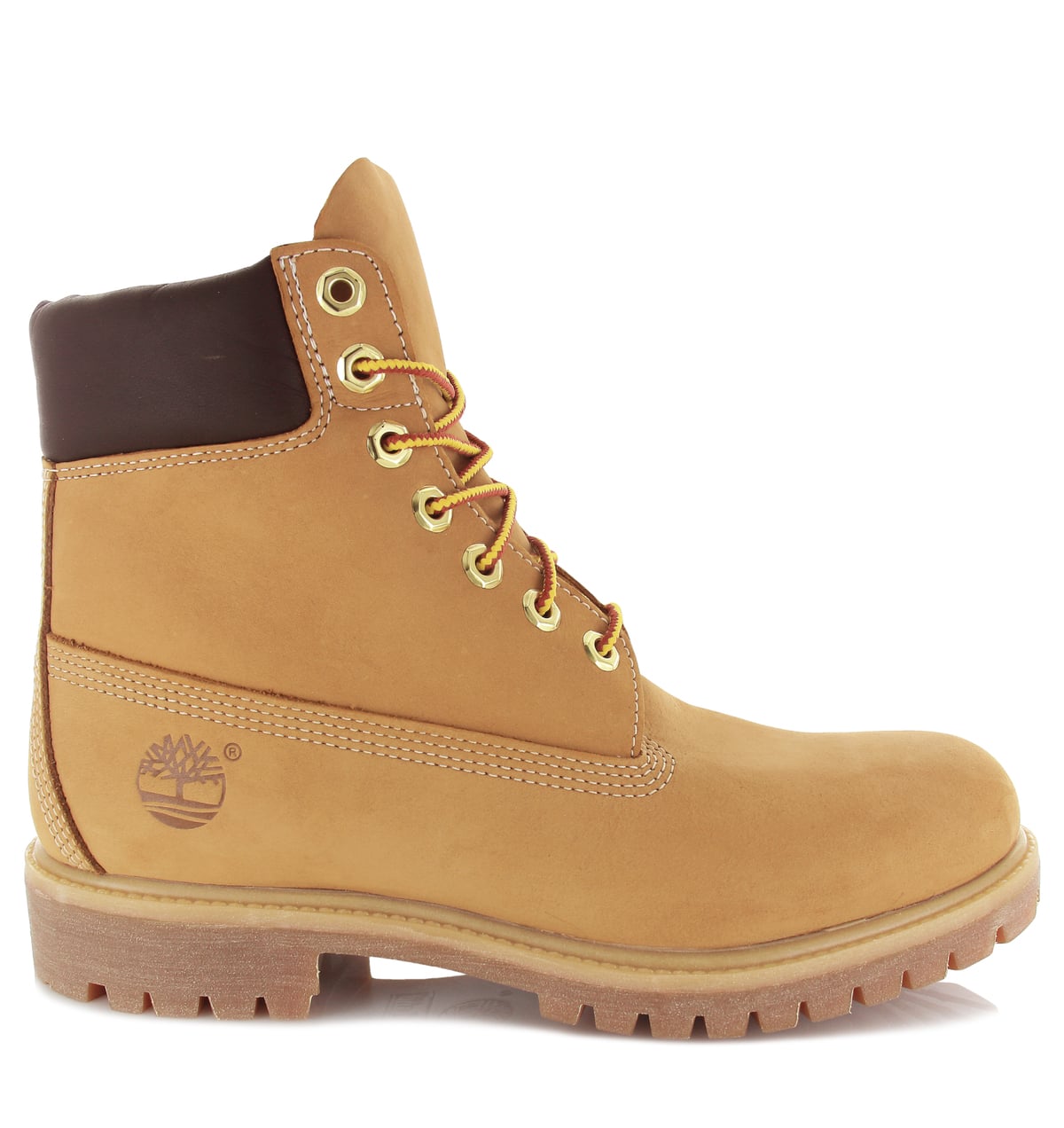 Timberland 6 Inch Premium Boot wheat Nubuck Heren – Geel