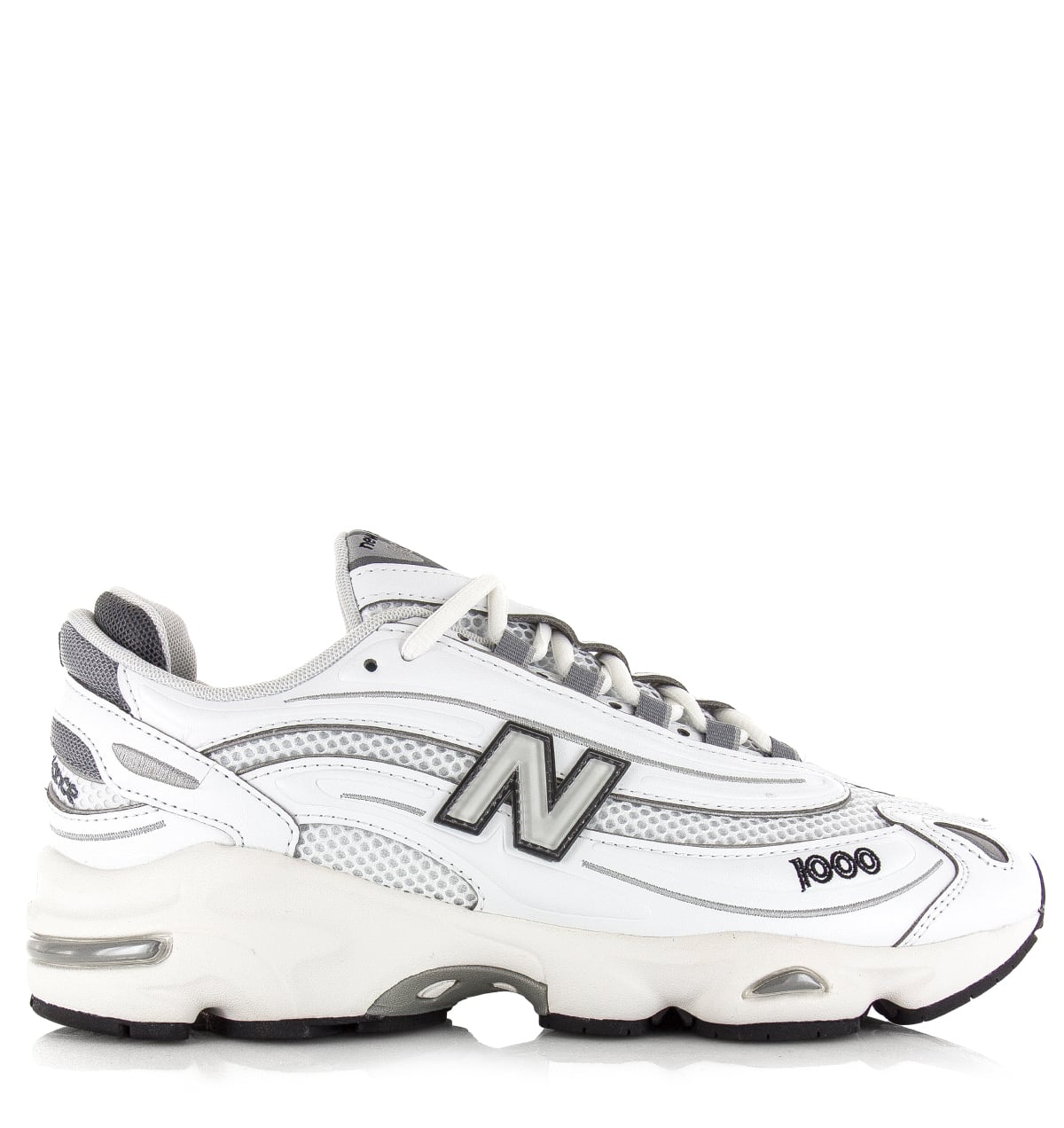 New Balance 1000 white grey matter Mesh Unisex – Wit