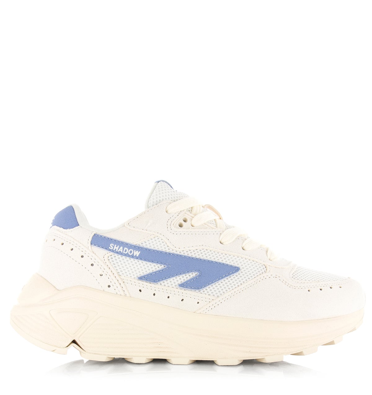 Hi-Tec HTS Shadow RGS Gardenia/Serenity Suede Unisex – Wit